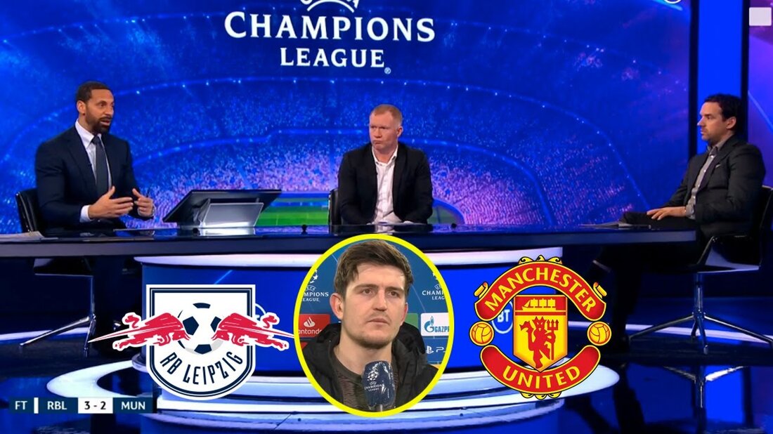 RB Leipzig gegen Man United 3-2 Paul Scholes und Rio Ferdinand Wütende Analyse – Harry Maguire Reaktion RB Leipzig gegen Man United 3-2. Youtube-Link