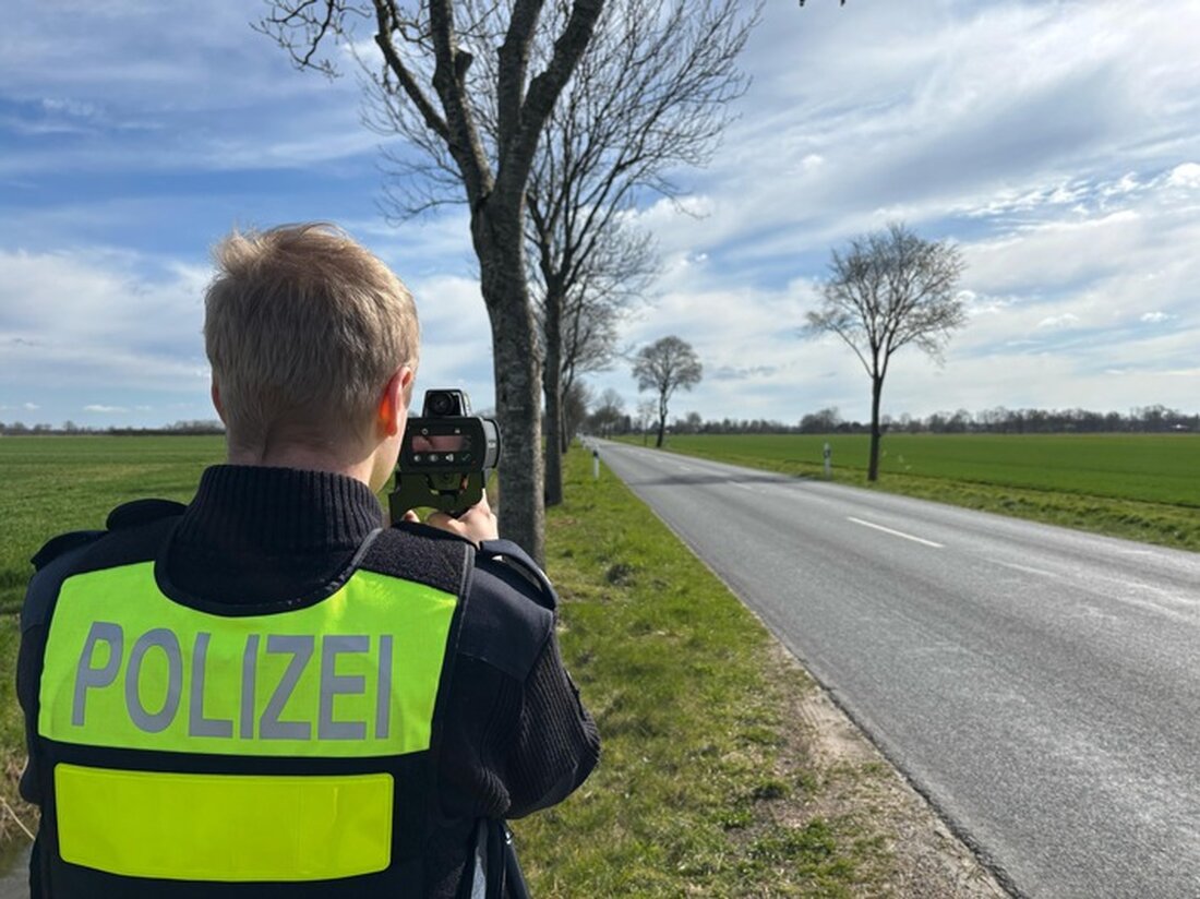 Polizei Hemmoor führte Geschwindigkeitskontrollen in Lamstedt durch. 21 Verstöße, Höchstgeschwindigkeit von 134 km/h festgestellt.