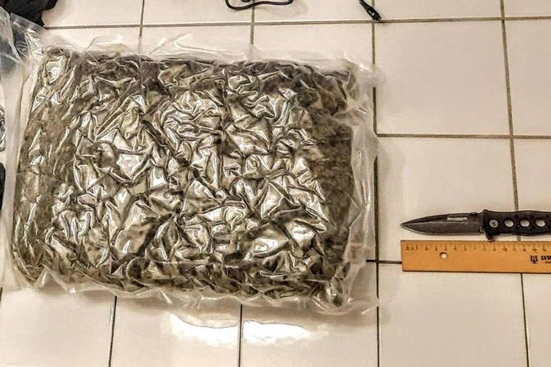 Am Hauptbahnhof Kiel wurde ein Mann mit über einem Kilogramm Cannabis und weiteren Drogen festgenommen. Er muss sich wegen Drogen- und Waffengesetzverletzungen verantworten.