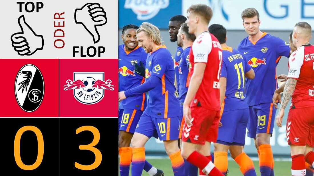 SC Freiburg – RB Leipzig 0: 3 | Top oder Flop? Bildquelle Bild 1: Kicker ____________________________________________________ Instagram: https://www.instagram.com/thieletv/ Mein Merch: https://bit.ly/2H9RwWf Bitte unterstützen Sie mich mit einer Spende: https://www.tipeeestream.com/ Anstoß / Spende ____________________________________________________ Die volle Ladung Fußballunterhaltung! Anstoß: https://bit.ly/2FbE6Zj Currywurst & Dosenbier: https://bit.ly/3aOlhr2 Thiele-Wahnsinn: https://bit.ly/2Xr2V91 Fußballfreund: https://bit.ly/32dcw6s Kick Quiz: https://bit.ly/2DHUoIB ____________________________________________________ Hallo Fußballfreunde! Aktuelle Videos zur Bundesliga erwarten Sie hier: – Top oder Flop: Ihre Bewertung für jedes Bundesligaspiel! – BuLi News: Alle Neuigkeiten zu allen 18 Teams! – Schalke News: Alle Neuigkeiten und Hintergrundinformationen zum S04! – Besondere Neuigkeiten: Alle besonderen Neuigkeiten aus der Fußballwelt! Viel Spaß beim Zuschauen! …