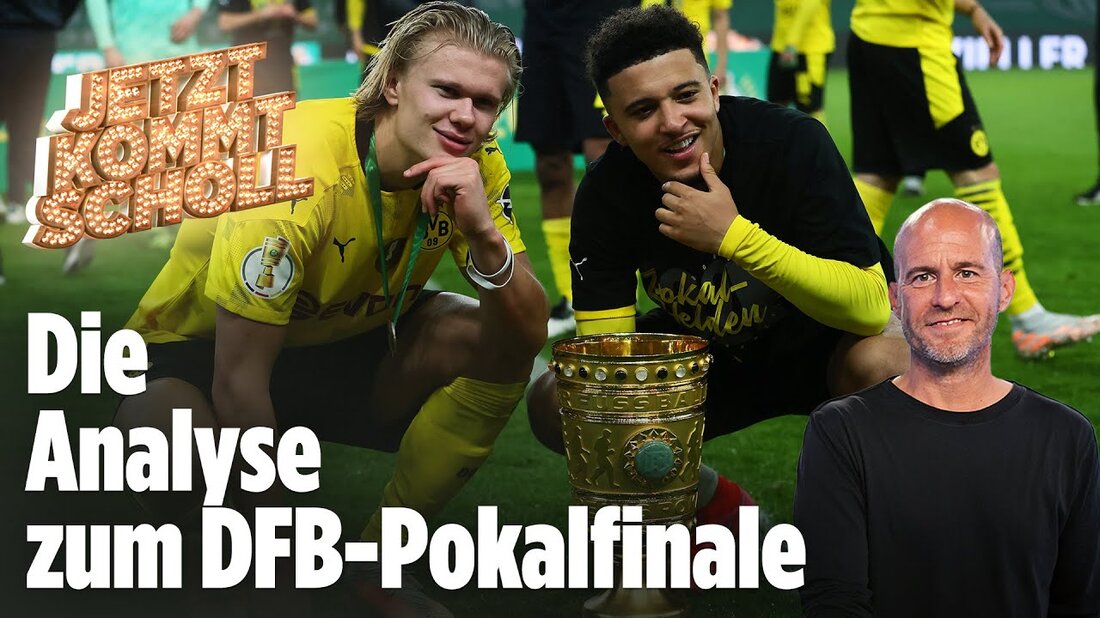 Borussia Dortmund gewinnt den DFB-Pokal, holt sich den Topf mit einem 4:1-Sieg gegen RB Leipzig. BILD analysiert das Pokalfinale. Matthias Brügelmann, Sportchef der BILD-Gruppe, nimmt mit Experte Mehmet Scholl das Pokalfinale auseinander. ⚽️ Jetzt unseren Kanal abonnieren und die Glocke aktivieren 🔔: https://zly.de/bild/YTsub ⚽️ Alles aus dem Sport – 24/7 – Lade jetzt die Sport BILD App herunter! https://app.adjust.com/ayiq02_pe00cg ⚽️ Alle Spiele & alle Tore der Bundesliga: https://zly.de/bild/bundesliga Facebook: https://zly.de/bild/facebook 🔴Willkommen bei SPORT BILD ! Jetzt unseren Kanal abonnieren und keine Highlights mehr verpassen! . Youtube-Link