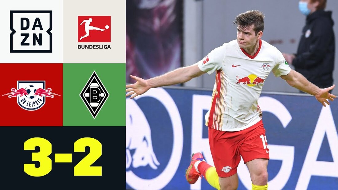 Nach einem glänzenden Comeback gewann Leipzig in der zweiten Halbzeit gegen Gladbach und sammelte wichtige Punkte im Rennen um den Meistertitel. Der letzte angeschlagene Fohlenelf konnte nach einer starken ersten 45 Minuten mit 2: 0 in die Halbzeitpause gehen, dank der Tore von Hofmann (6.) und Thuram (19.). Die zweite Runde gehörte dann der Mannschaft von Trainer Julian Nagelsmann, die mit Toren von Nkunku (57.) und Poulsen (66.) ausgleichen konnte. In der Nachspielzeit führte der eingewechselte Sörloth (90 + 3) RB Leipzig mit 3: 2 an. ►Sichern Sie sich Ihren kostenlosen Monat: http://bit.ly/DAZNerleben ►Das DAZN-Programm: http://bit.ly/2uFkulD ►DAZN auch auf Facebook: …