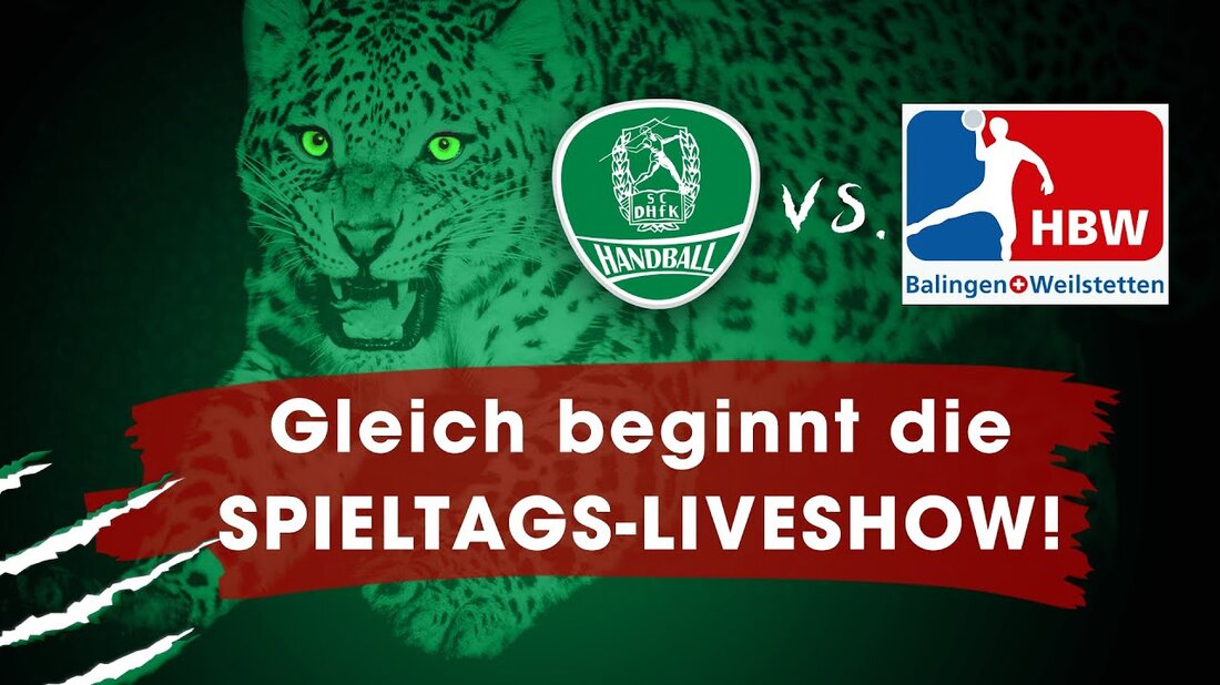 +++ JETZT LIVE +++ Unsere Spieltag-Live-Show vom Heimspiel gegen HBW Balingen-Weilstetten! Interviews, Fanradio, Halbzeitwettbewerb und Fantalk – ALLES HIER IM LIVESTREAM! #dhfkhandball #KrallenZeigen Mehr zum SC DHfK Handball online: Website: http://www.scdhfk-handball.de Facebook: http://www.facebook.com/dhfkhandball Twitter: http://twitter.com/DHfK_Handball. Youtube-Link
