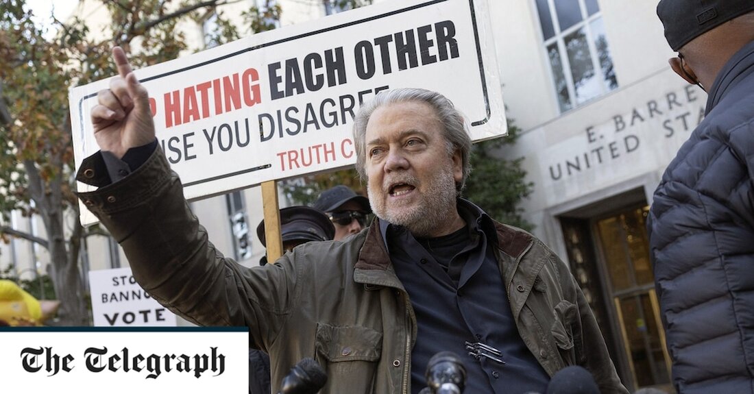 Steve Bannon wurde zu vier Monaten Gefängnis verurteilt und muss eine Geldstrafe von 6.500 US-Dollar zahlen, nachdem er wegen Missachtung des Kongresses für die Weigerung angetroffen wurde, der Untersuchung des Aufstands vom 6. Januar Folge zu leisten. Der 68-Jährige wurde im Juli in zwei Fällen wegen Missachtung des Kongresses verurteilt: Einer wegen Weigerung, an einer Aussage teilzunehmen, und der andere, weil er sich geweigert hatte, Dokumente vorzulegen. Die Staatsanwälte hatten den Richter in seinem Fall gebeten, eine saftige Haftstrafe von sechs Monaten zu verhängen, während Bannons Anwälte argumentierten, dass ihr Mandant eine Bewährungsstrafe verdient habe. Die Staatsanwälte drängten auch auf &hellip;