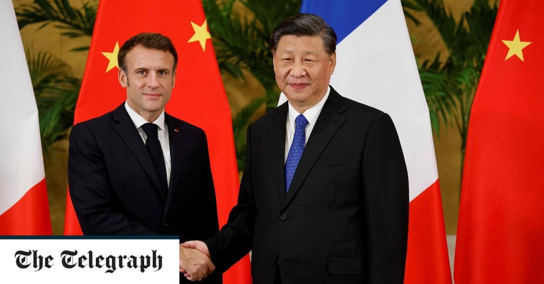 Emmanuel Macron und Ursula von der Leyen wurden vor einem Treffen mit Xi Jinping gewarnt, „nicht zweimal denselben Fehler zu machen“, von dem Kritiker sagen, dass es Echos von Europas Versuchen hat, Wladimir Putin zu umwerben. Der französische Präsident und Frau von der Leyen, die Präsidentin der Europäischen Kommission, werden am Dienstag Herrn Xi Jinping treffen, aber ihr Besuch hat in Osteuropa Alarmglocken läuten lassen, wobei der litauische Außenminister vor einer Wirtschaftspartnerschaft mit Wladimir Putin warnt konnte dem Kontinent keine Sicherheit bieten. „Wir sollten uns daran erinnern, dass Versuche, Russland durch das Angebot einer Wirtschaftspartnerschaft einzudämmen, gescheitert sind“, sagte Gabrielius &hellip;
