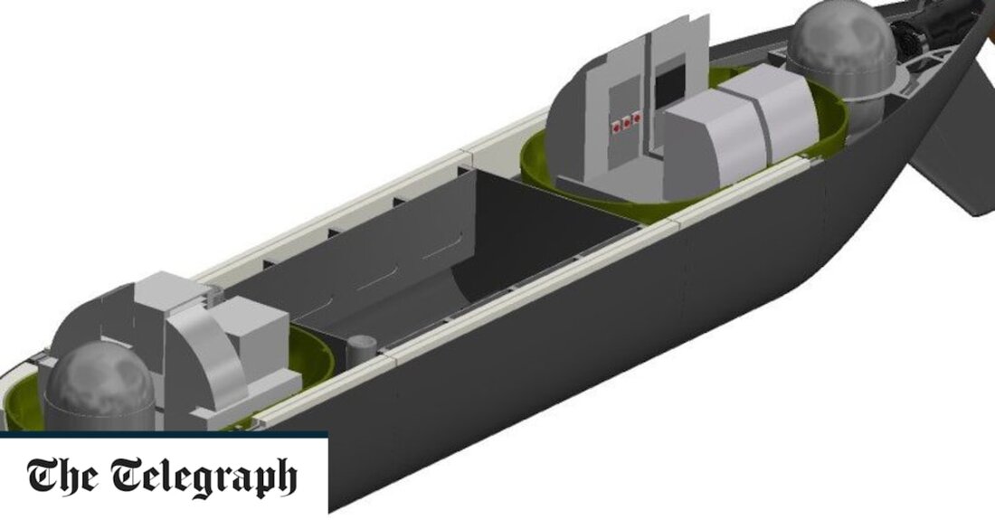 Ein neues Drohnen-U-Boot wird dazu beitragen, die britische Unterwasserinfrastruktur, einschließlich Internetkabel und Stromleitungen, vor potenziellen Bedrohungen wie den Angriffen zu schützen, die die Nord Stream-Gaspipelines zerstört haben. Das Schiff, das die Größe eines Busses hat, wird der Royal Navy helfen, die Unterwasserkriegsführung zu „dominieren“, und wird innerhalb von zwei Jahren ausgeliefert, hat Verteidigungsminister Ben Wallace angekündigt. In einer Rede in Rom, wo er seinen Amtskollegen besuchte, sagte Herr Wallace: „Um den wachsenden Bedrohungen für unsere Unterwasserinfrastruktur zu begegnen, muss die Royal Navy der Konkurrenz voraus sein.“ Er sagte, das U-Boot im Wert von 15,4 Millionen Pfund „wird dazu beitragen, dass &hellip;