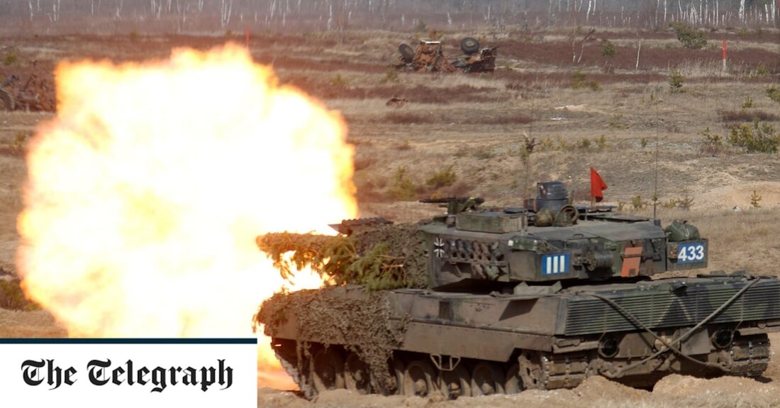Der Westen ist bereit, fast 200 Kampfpanzer in die Ukraine zu schicken, um einen potenziellen Hammerschlag zu erzielen, der Kiew helfen könnte, seinen Krieg gegen Wladimir Putin zu gewinnen. Es geschah, nachdem Deutschland dem wochenlangen internationalen Druck endlich nachgegeben und sich bereit erklärt hatte, einige seiner Leopard-2-Panzer zu spenden. Berlin gab auch nach, anderen Ländern wie Polen zu erlauben, in Deutschland hergestellte Leopard 2 wieder zu exportieren, was innerhalb weniger Tage geschehen könnte. In der Zwischenzeit ließen die Vereinigten Staaten ihren Widerstand gegen die Entsendung von M1-Abrams-Panzern – möglicherweise Dutzende von ihnen – in einer großen Eskalation ihrer Beteiligung fallen. &hellip;