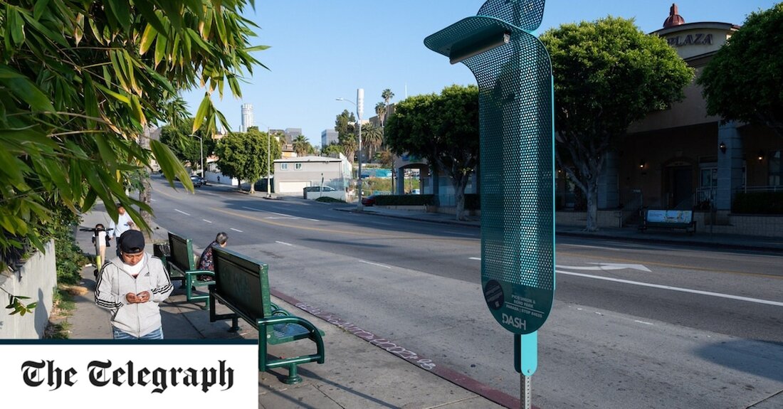 Eine Bushaltestelle in Los Angeles ohne Sitzplätze wurde lächerlich gemacht, nachdem behauptet wurde, ihr Zweck bestehe darin, Frauen und Minderheiten potenziell „lebensverändernden“ Schatten zu bieten. Die sogenannte Sombrita, die 10.000 US-Dollar kostet, ist im Wesentlichen eine Stange mit einer Lippe, die etwas Schatten spendet, oder ein solarbetriebenes Licht in der Nacht. Es wurde als das möglicherweise sinnloseste Stück städtischer Architektur der Welt angepriesen und konkurriert mit allem, was von den britischen Stadträten geschaffen wurde. Das Verkehrsministerium von Los Angeles sagte, die 6.000 neuen Unterstände für Haltestellen mit schmalen Gehwegen seien von entscheidender Bedeutung für den Schutz von Frauen, die das &hellip;