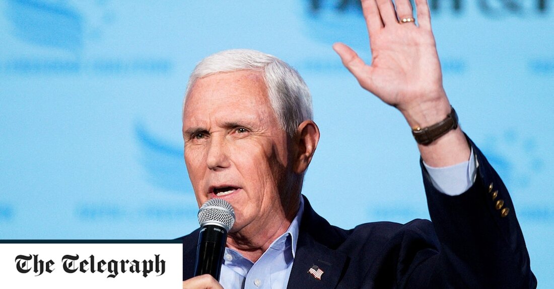 Mike Pence erklärte sich am Montag zum Kandidaten für das republikanische Rennen um das Weiße Haus im Jahr 2024 und bereitete damit einen Kampf gegen Donald Trump vor. Der Wahlkampf des ehemaligen US-Vizepräsidenten reichte eine Kandidaturerklärung bei der Bundeswahlkommission ein. Herr Pence wird seinen Wahlkampf am Mittwoch mit einem Video und einer Rede im Bundesstaat Iowa starten, der die ersten Nominierungen vornimmt, teilten drei mit der Situation vertraute Quellen Reuters letzte Woche mit. Mit seiner Kandidatur tritt Herr Pence gegen den Spitzenkandidaten Herrn Trump an, dem er einst treu zur Seite stand, sich aber weigerte, ihn zu unterstützen, als der &hellip;