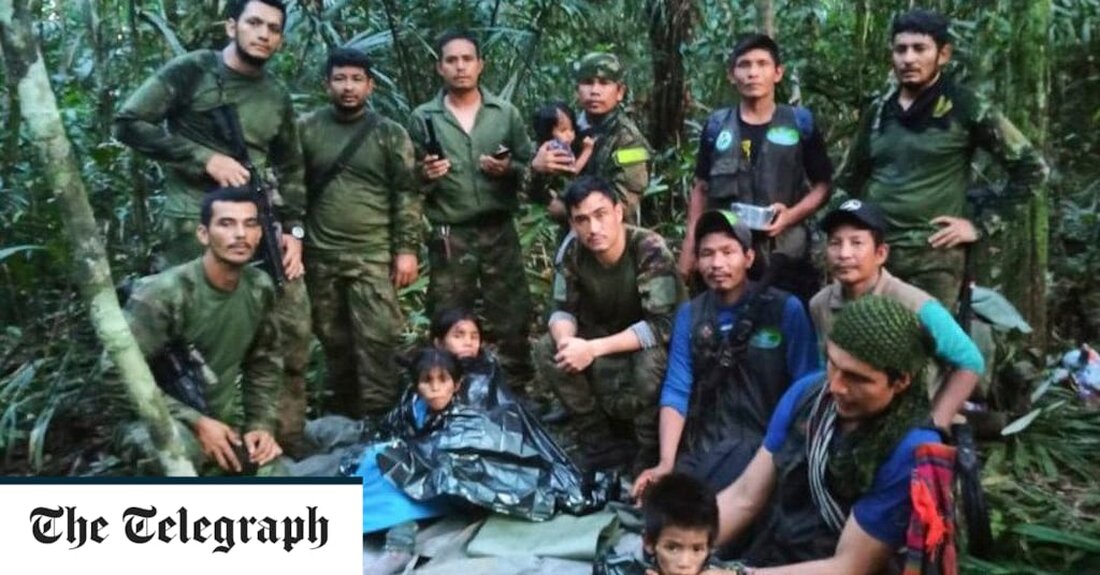 Vier Kinder einer indigenen Gemeinschaft in Kolumbien wurden mehr als fünf Wochen nach dem Absturz des Flugzeugs, mit dem sie reisten, im dichten Dschungel lebend im Süden des Landes aufgefunden, sagte Kolumbiens Präsident Gustavo Petro am Freitag. Die Kinder wurden vom Militär nahe der Grenze zwischen den kolumbianischen Provinzen Caqueta und Guaviare gerettet, in der Nähe der Stelle, an der das Kleinflugzeug abgestürzt war. „Eine Freude für das ganze Land! „Die vier Kinder, die … im kolumbianischen Dschungel verloren gingen, schienen lebendig zu sein“, sagte Petro in einer Nachricht über Twitter. Das Flugzeug – eine Cessna 206 – beförderte sieben &hellip;