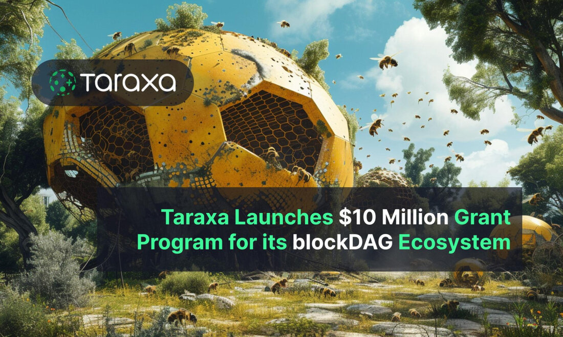 Panama City, Panama, 5. Februar 2024, Chainwire Der Taraxa Die Protocol Foundation hat eine gestartet 10-Millionen-Dollar-Zuschussprogramm um das Wachstum im einzigartigen EVM-kompatiblen blockDAG Layer-1-Ökosystem von Taraxa voranzutreiben, nach einer überwältigend erfolgreichen On-Chain-Governance-Genehmigung. Das Taraxa-Stipendienprogramm steht allen Einzelpersonen, Teams und Organisationen jeglicher Art offen. Die Mittel werden speziell für die technische Entwicklung bereitgestellt, wobei der Schwerpunkt auf der Förderung der Nutzung und des Wachstums innerhalb des Taraxa-Ökosystems liegt, und werden nach quantifizierbaren Meilensteinen ausgezahlt. Der Aufbau auf Taraxa bietet Entwicklern eine einzigartige Gelegenheit, die Vorteile des weltweit ersten und einzigen nativen EVM-kompatiblen dezentralen Netzwerks zu erleben, das mit der blockDAG-Architektur aufgebaut &hellip;