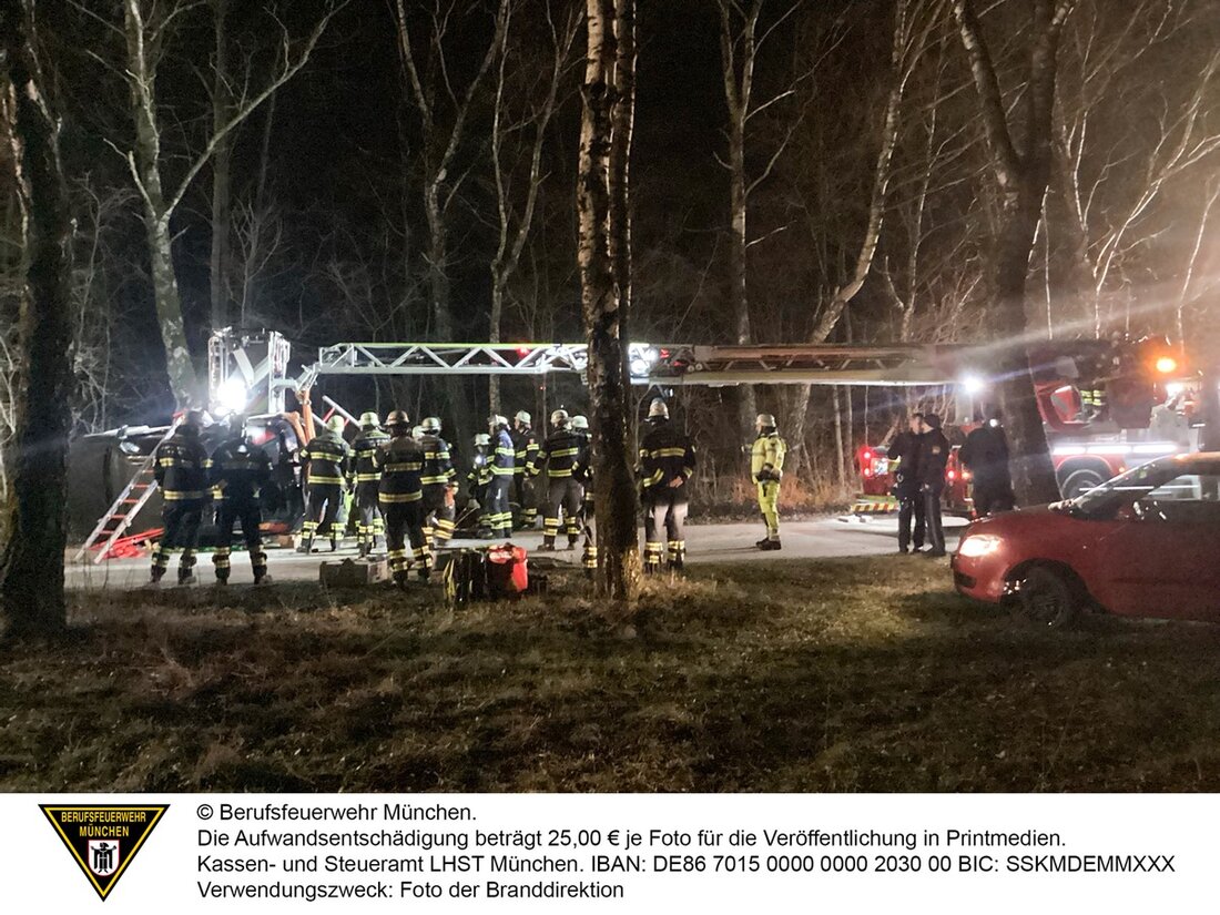 Ein tödlicher Verkehrsunfall ereignete sich am 5. Februar 2025 in Riem, als ein Fahrer unter seinem Pkw eingeklemmt wurde.