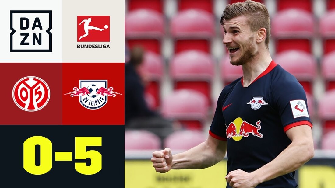 Nachdem RB Leipzig im Hinspiel gegen Mainz ein Torffest gefeiert hatte, dauerte es nicht lange, bis es im Rückspiel ähnlich aussah. Timo Werner eröffnete die Wertung und fügte selbst zwei weitere Tore hinzu. Wie im Hinspiel band er einen Dreierpack. Yussuf Poulsen und Marcel Sabitzer durften ebenfalls spielen und schraubten das Endergebnis auf 5: 0. ►Sichern Sie sich Ihren freien Monat: http://bit.ly/DAZNerleben ►Das DAZN-Programm: http://bit.ly/2uFkulD ► DAZN auch auf Facebook: https://bit.ly/2lUGipo +++ Die besten Fußball-Highlights aller Wettbewerbe auf YouTube +++ ► Abonnieren Sie die DAZN UEFA Champions League auf YouTube: https://bit.ly/2WL75qD ► Abonnieren an die DAZN UEFA Europa League auf …