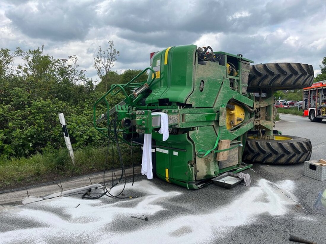 Die Polizei Rhein-Erft-Kreis sucht Zeugen eines Traktorunfalls in Kerpen-Brüggen am 22. April. Hinweise erbeten!