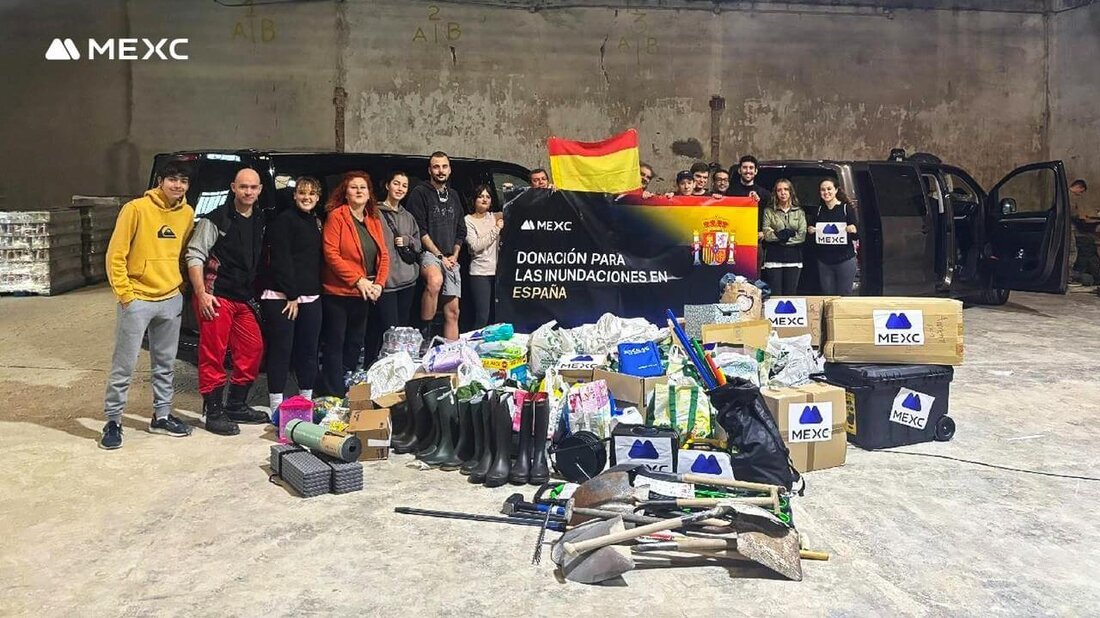 MEXCeine führende globale Kryptowährungsbörse, hat a 100.000 € Spende zur Unterstützung der Hilfsmaßnahmen nach den verheerenden Überschwemmungen, die kürzlich Valencia, Spanien, heimgesucht haben. Heftige Regenfälle haben in Teilen Spaniens zu schweren Überschwemmungen geführt, die zu weitreichenden Schäden an Gemeinden und der Infrastruktur geführt haben. Um in dieser humanitären Krise Hilfe zu leisten, hat MEXC Ressourcen mobilisiert, um betroffene Personen zu unterstützen und zu lokalen Wiederaufbauinitiativen beizutragen Verwaltet von der MEXC Spanien TeamZiel der Spende in Höhe von 100.000 Euro ist es, sofortige Hilfsmaßnahmen zu unterstützen und den von der Katastrophe Betroffenen lebenswichtige Ressourcen zur Verfügung zu stellen. Mit diesen Mitteln …