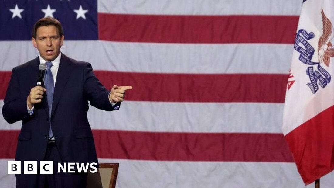 Die Ukraine hat den Gouverneur von Florida, Ron DeSantis, zu einem Besuch eingeladen, nachdem der oberste Republikaner die russische Invasion als „territorialen Streit“ abgetan hatte. Es wird allgemein erwartet, dass Herr DeSantis 2024 für das Präsidentenamt kandidieren wird, und er machte seine Bemerkungen als Antwort auf Fragen, die an mögliche republikanische Kandidaten gerichtet wurden. Der ehemalige Kongressabgeordnete sagte, die fortgesetzte US-Unterstützung der Ukraine gehöre nicht zu den „lebenswichtigen nationalen Interessen“ des Landes. Republikanische Senatoren haben sich angestellt, um seine Äußerungen zu kritisieren. Mehrere hochrangige Gesetzgeber beschuldigten Herrn DeSantis, mutmaßliche russische Kriegsverbrechen in der Ukraine abgewiesen oder minimiert zu haben, und …