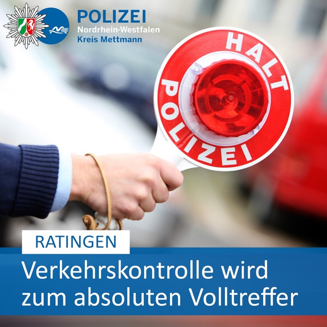 Eine Verkehrskontrolle in Ratingen führte zur Festnahme eines Mannes wegen Drogenkonsums und mehreren neuen Verfahren.