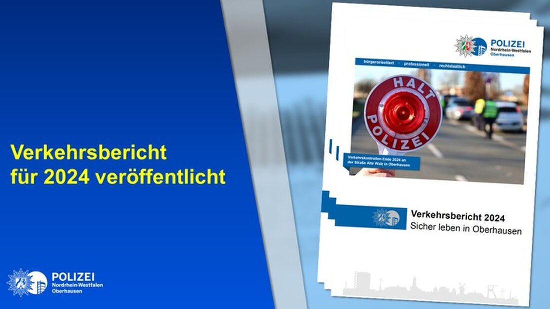 Das Polizeipräsidium Oberhausen präsentiert den Verkehrsbericht 2024 mit aktuellen Unfallzahlen und präventiven Maßnahmen zur Verkehrssicherheit.