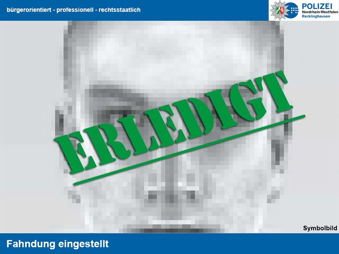 Die vermisste 55-Jährige aus Recklinghausen ist wohlbehalten zurück. Polizei dankt für die Mithilfe und beendet die Fahndung.