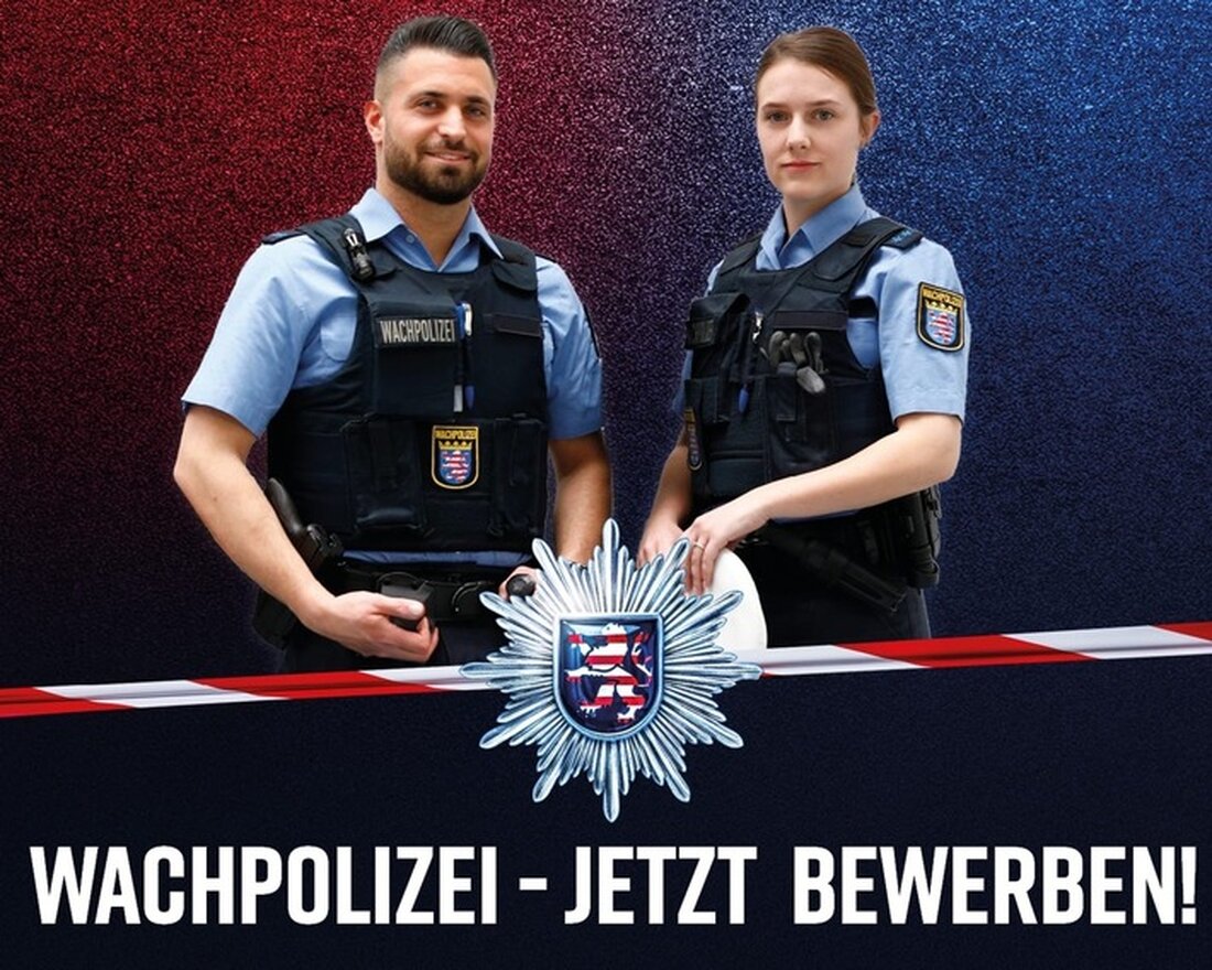 Das Polizeipräsidium Südosthessen sucht bis zum 25. Mai 2025 Verstärkung für die Wachpolizei. Bewerben Sie sich jetzt!