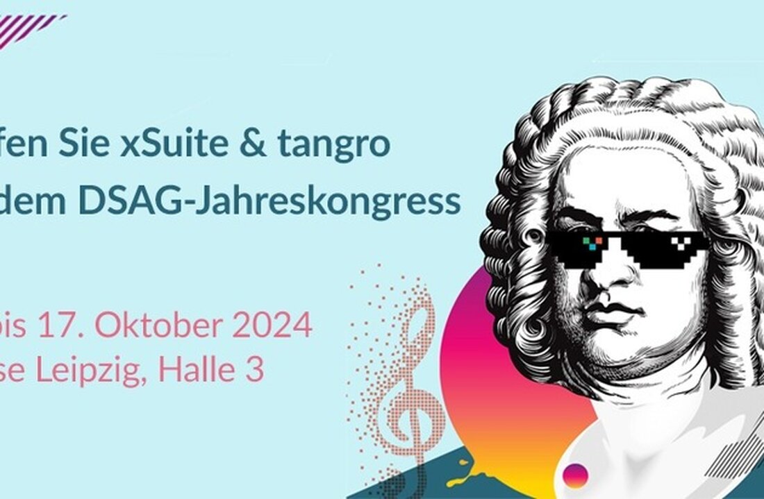 Erleben Sie auf dem DSAG-Jahreskongress 2024, wie xSuite innovative Lösungen zur Geschäftsprozess-Automatisierung präsentiert.