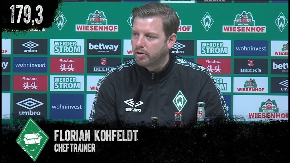 Der SV Werder Bremen muss nach sieben sieglosen Bundesligaspielen in Folge beim RB Leipzig spielen. Florian Kohfeldt spricht über die aktuelle Situation beim SV Werder, den aufstrebenden Gegner und seine Mitarbeiter – die Höhepunkte der Werder-Pressekonferenz vor dem Spiel in Leipzig in 189,9 Sekunden. . Youtube-Link