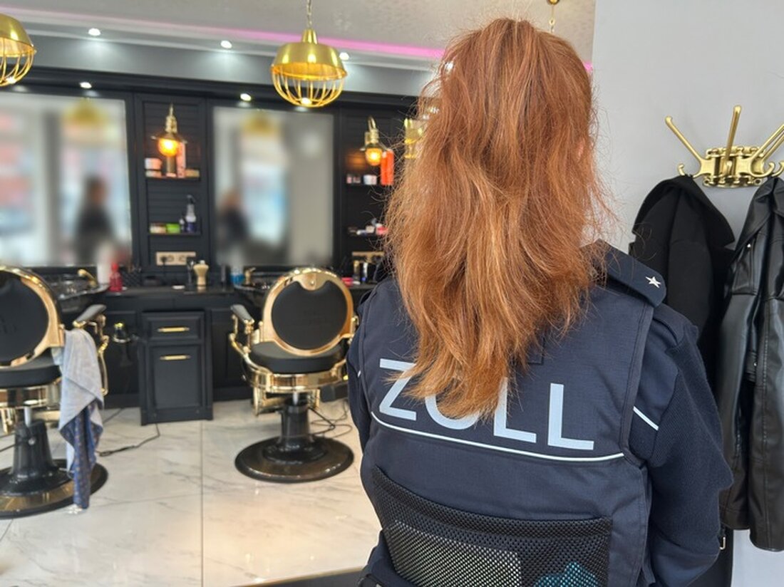 Hamburger Zoll kontrolliert Friseursalons und Nagelstudios wegen Verdachts auf illegalen Aufenthalt. Zehn Ermittlungsverfahren eingeleitet.