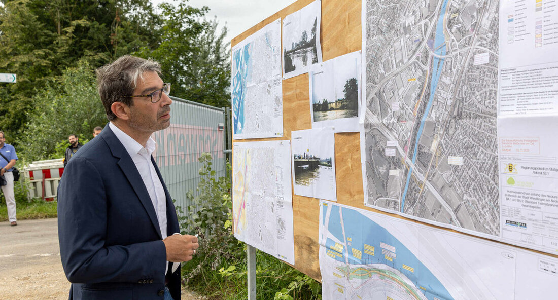 Am zweiten Tag seiner Sommertour 2021 besuchte Staatssekretär Baumann eine Hochwasserschutzmaßnahme in Wendlingen am Neckar und die Firma Dürr Systems AG in Bietigheim-Bissingen. Klimaschutz und Anpassung sind die zentralen Aufgaben der kommenden Jahre. Der zweite Tag von ihm Sommertour hat Staatssekretär für Umwelt André Baumann nach Wendlingen am Neckar im Kreis Esslingen und nach Bietigheim-Bissingen im Kreis Ludwigsburg. Bei Besichtigung einer Hochwasserschutzmaßnahme und Betriebsbesichtigung Dürr Systems AG Im Fokus standen die Themen Klimaschutz und Klimaanpassung. Hochwasserschutzmaßnahme in Wendlingen am Neckar „Die Extremwetterereignisse der letzten Wochen haben uns eindrucksvoll gezeigt, wie wichtig gute Vorkehrungen zum Schutz der Bevölkerung sind. Ein wirksamer …
