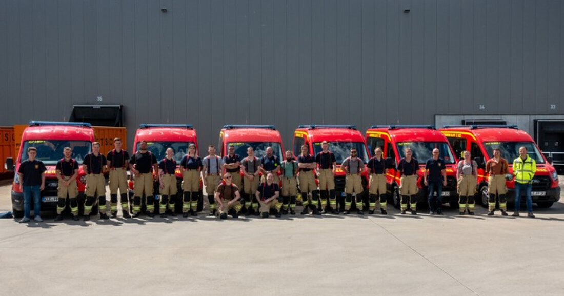 Am 17. Mai 2023 führte die Feuerwehr Kleve ein Fahrsicherheitstraining für neue Mannschaftstransportfahrzeuge durch.