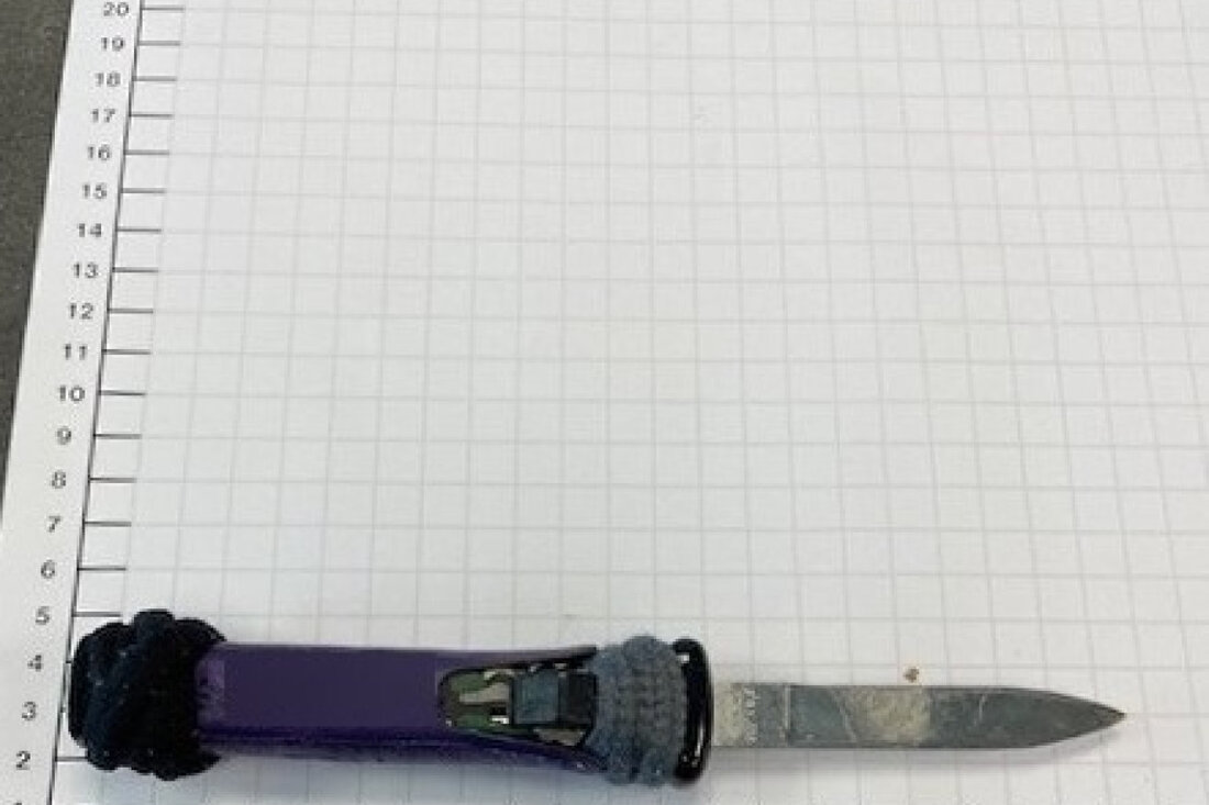Bundespolizei findet am Dortmunder Hauptbahnhof ein verbotenes Messer und Drogen bei einem gesuchten Mann, Haftbefehl vollstreckt.