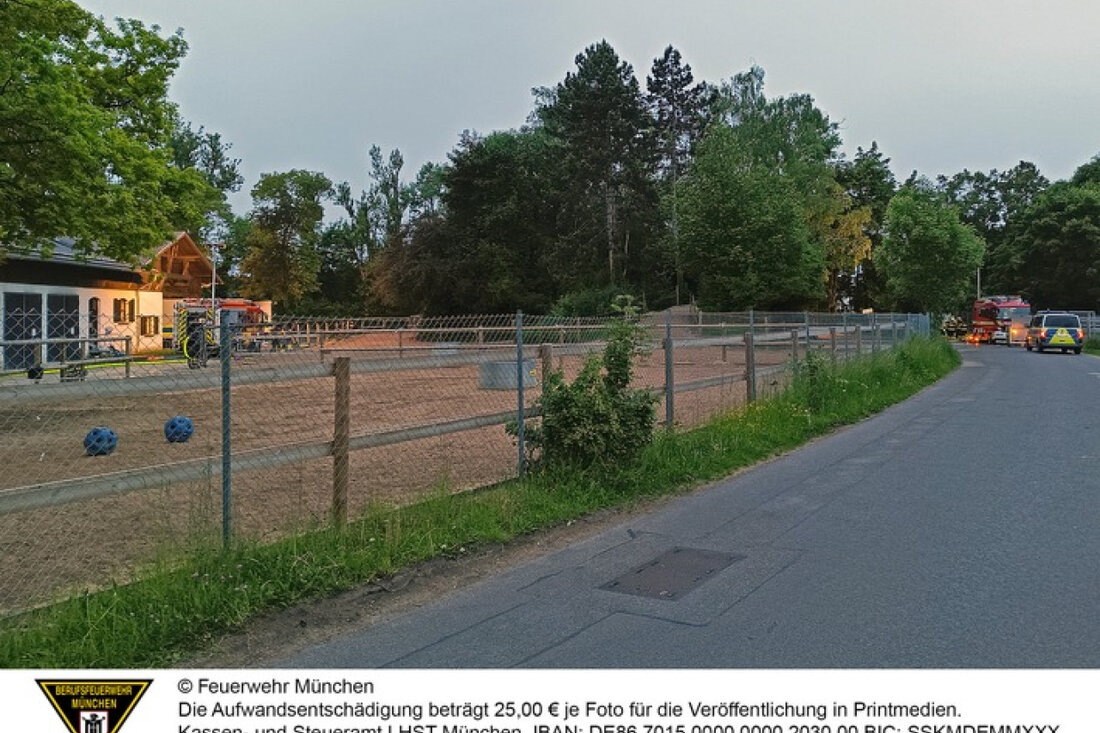 In der Nacht vom 22. Mai 2025 wurde ein Brand auf dem Gelände der Reiterstaffel München gemeldet, glücklicherweise ohne Verletzte.