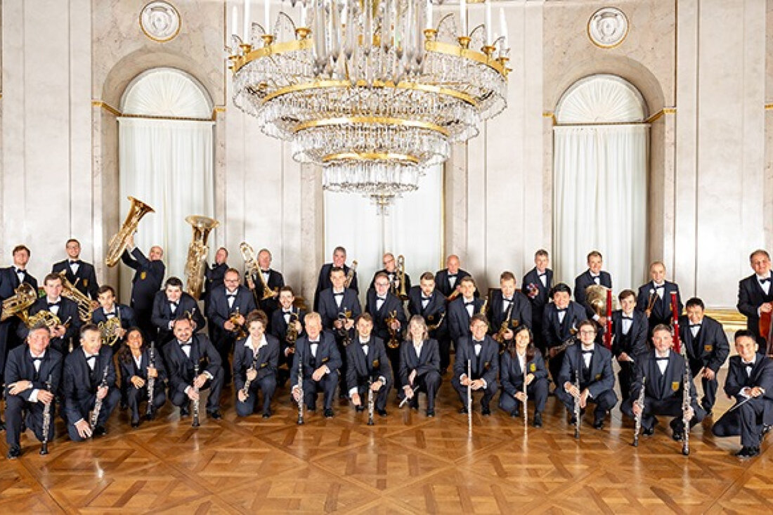 Das Landespolizeiorchester Baden-Württemberg präsentiert am 4. Juni 2025 das Bachelor- und Masterprüfungskonzert "Give us this Day".