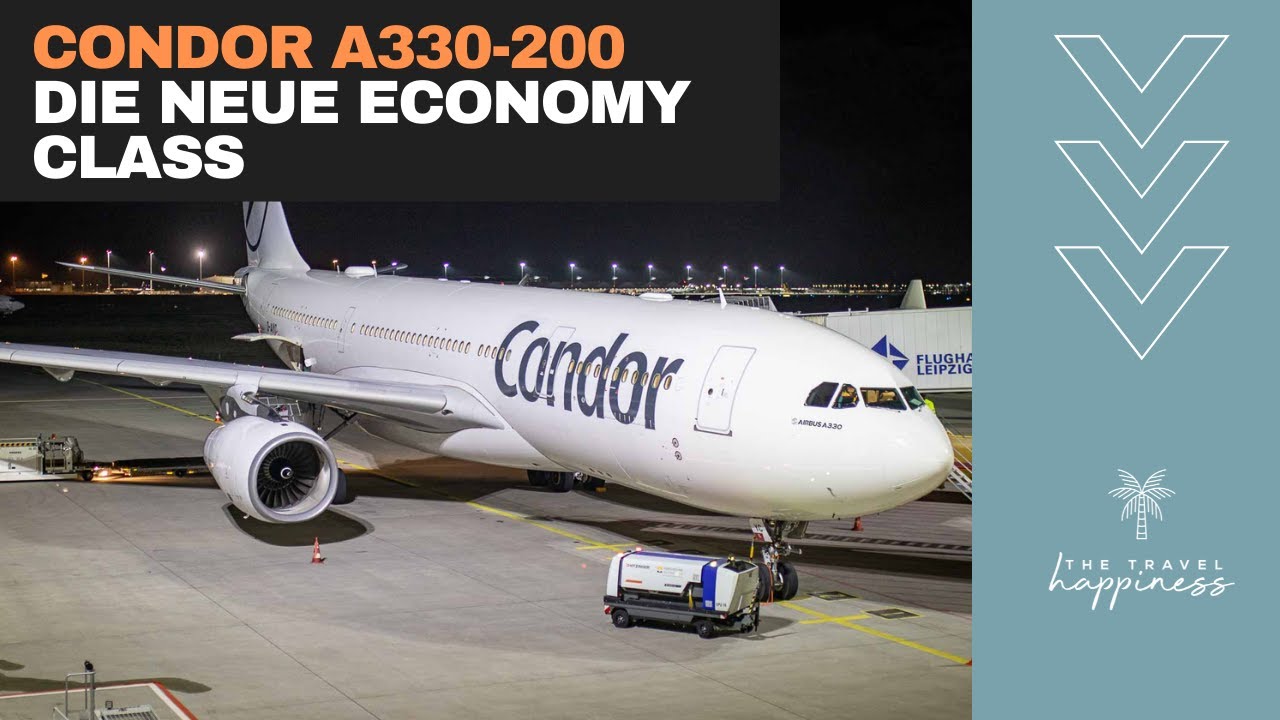 Condor A330 200 Economy Class von Leipzig nach Palma - So fliegt es im neuen Airbus