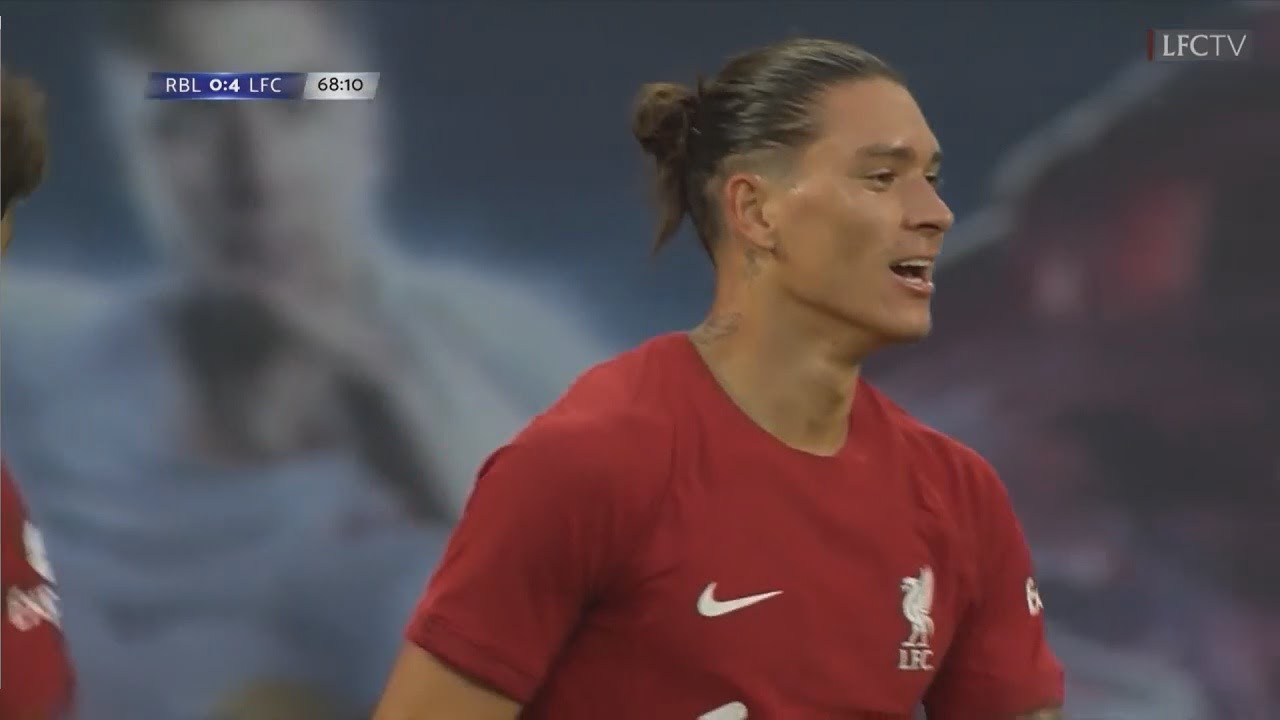 Darwin Nunez vs RB Leipzig (Alle 4 Tore) | Vorsaison 22/23