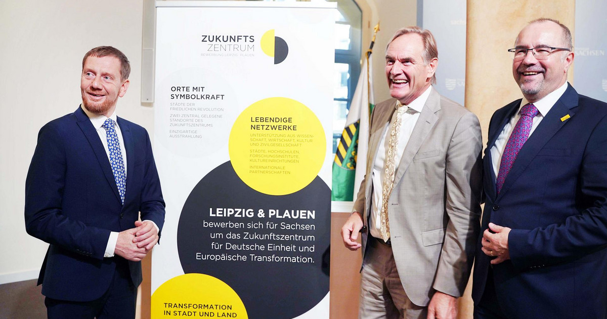 Zukunftszentrum: Bewerbung von Leipzig und Plauen steht
