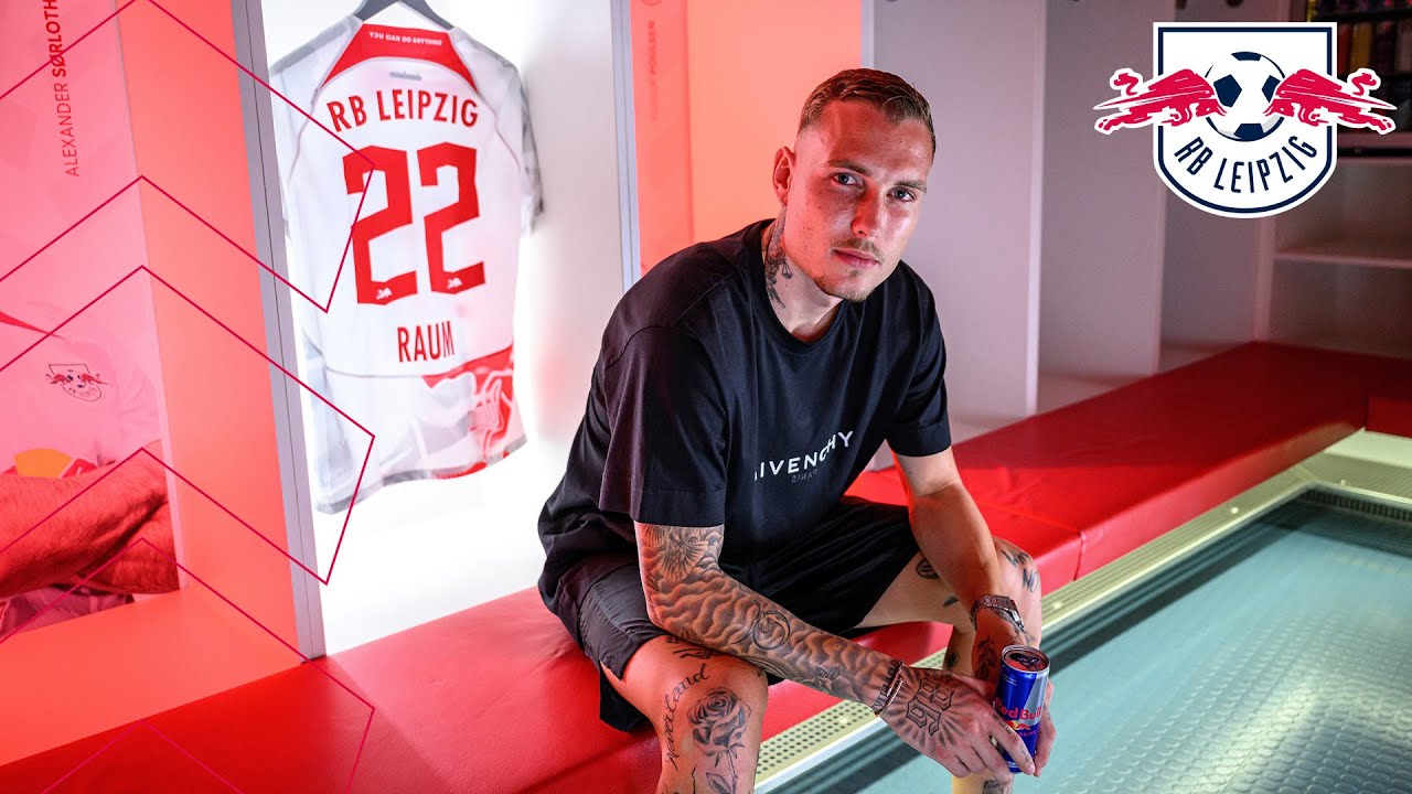 Newcomer David Raum in der Medienrunde | RB Leipzig