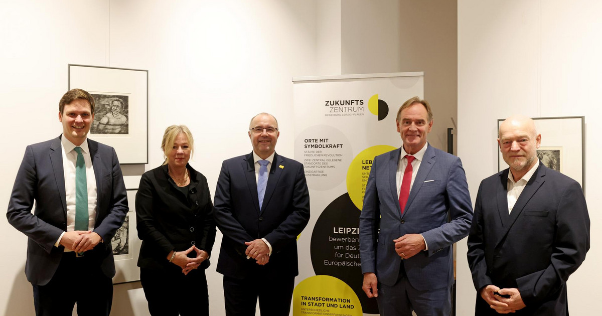 Zukunftszentrum: Plauen und Leipzig stellen gemeinsame Bewerbung in Berlin vor