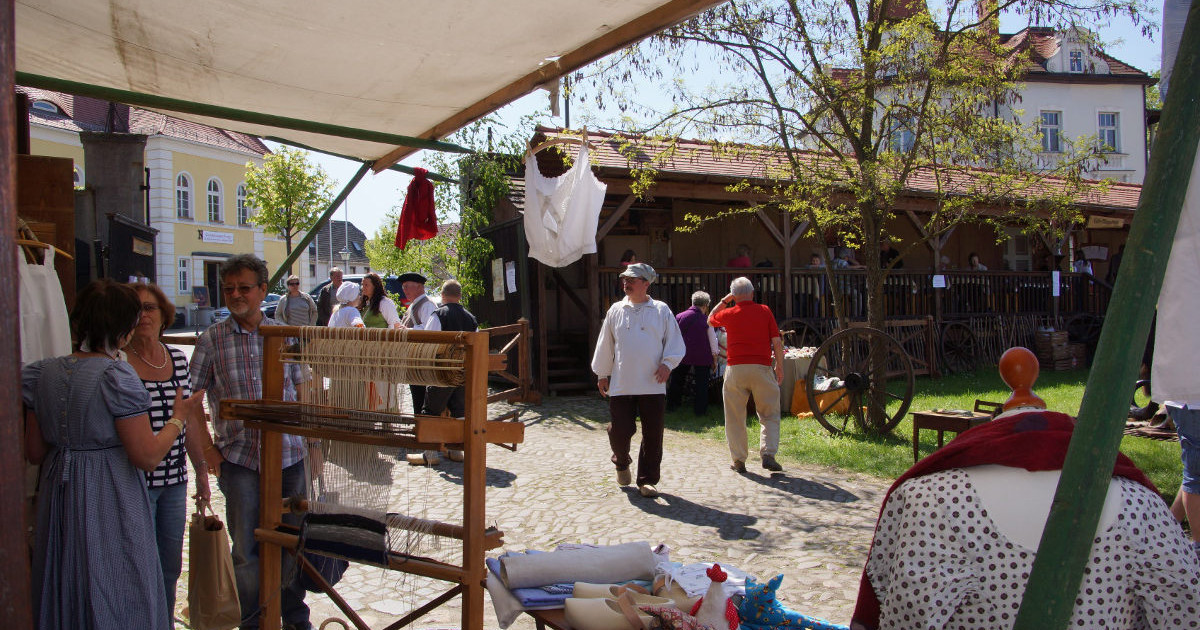 Historischer Maien-Markt 2023 in Liebertwolkwitz