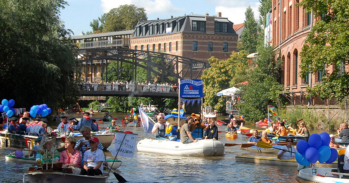 Feucht-fröhliche Stunden: Das Leipziger Wasserfest 2023 bietet interaktiven Spaß an den Gewässern der Stadt