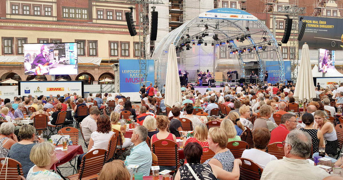 Leipziger Markt Musik 2023: Zehn Tage musikalischer Genuss unter freiem Himmel