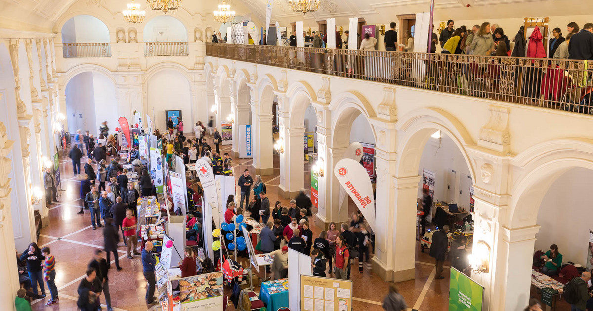 Leipzig Engagementmesse: Vereine und Freiwillige finden sich zusammen