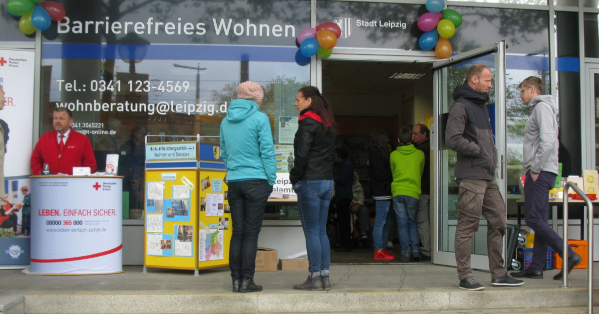 "Tag der offenen Tür in der Beratungsstelle "Wohnen und Soziales" am 8. Mai 2024" - Neues zur barrierefreien Wohnraumanpassung