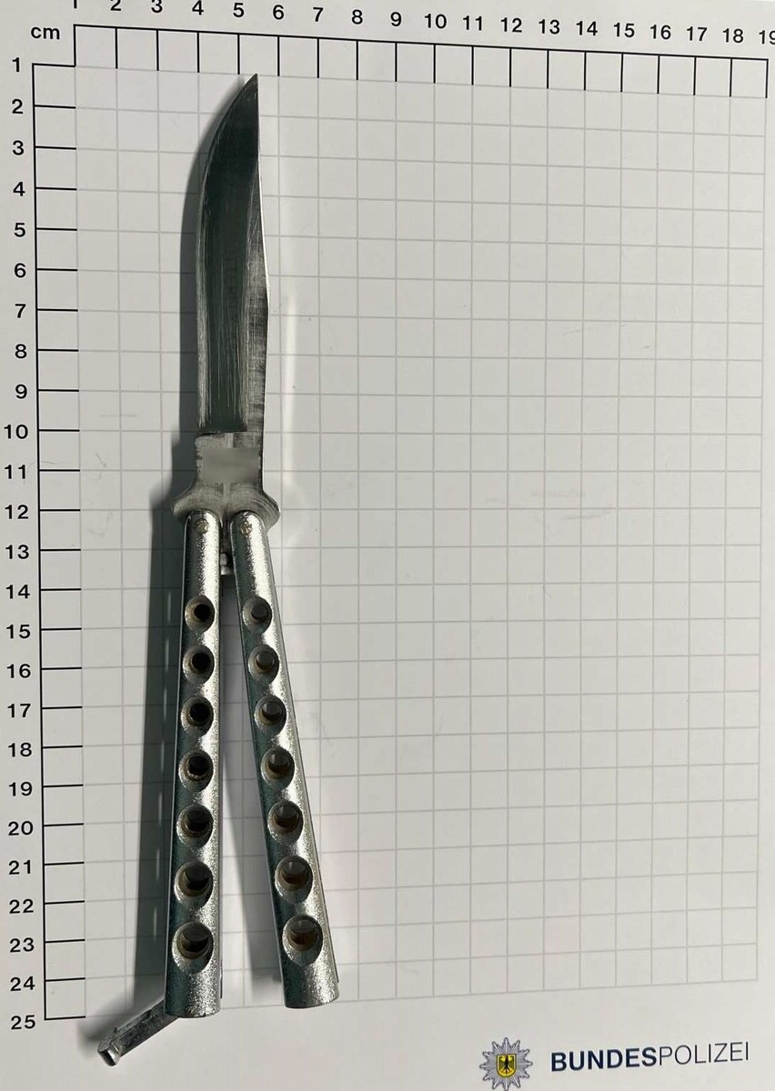 33-Jähriger mit Butterflymesser in Recklinghausen festgenommen!