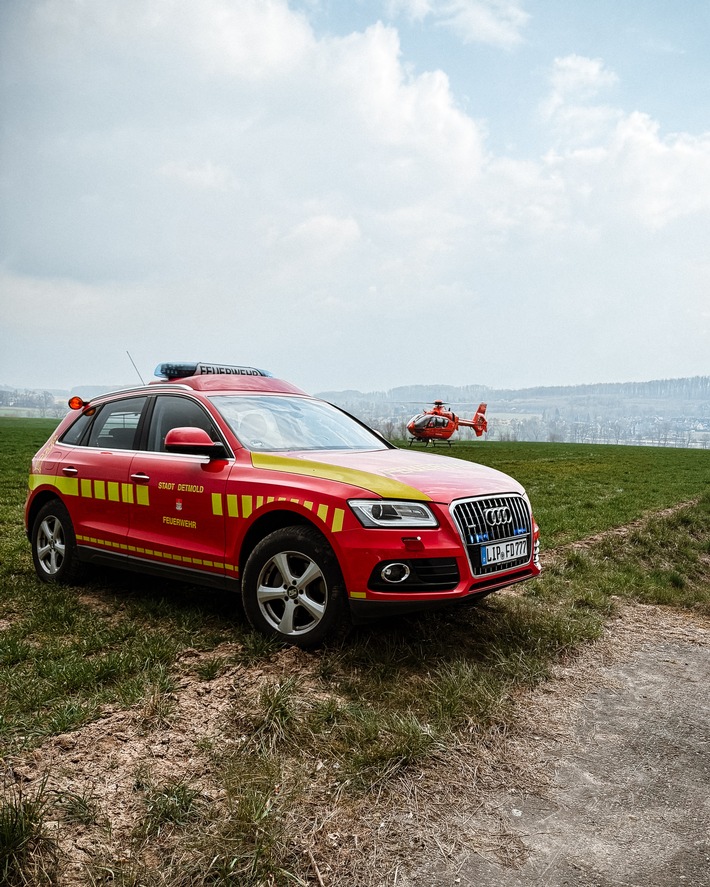 Explosion in Detmold: Schwere Verletzung bei Wohnungsbrand!