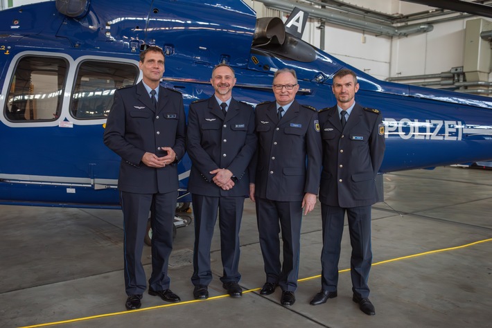 Leitungswechsel bei der Bundespolizei-Fliegerstaffel Fuldatal gefeiert!