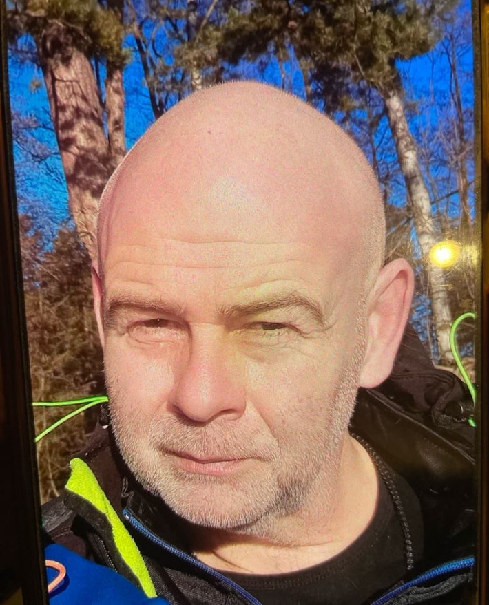 Polizei sucht dringend nach vermissten 56-jährigen Mario Lehmann!
