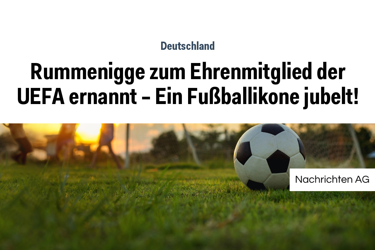 Rummenigge zum Ehrenmitglied der UEFA ernannt – Ein Fußballikone jubelt!